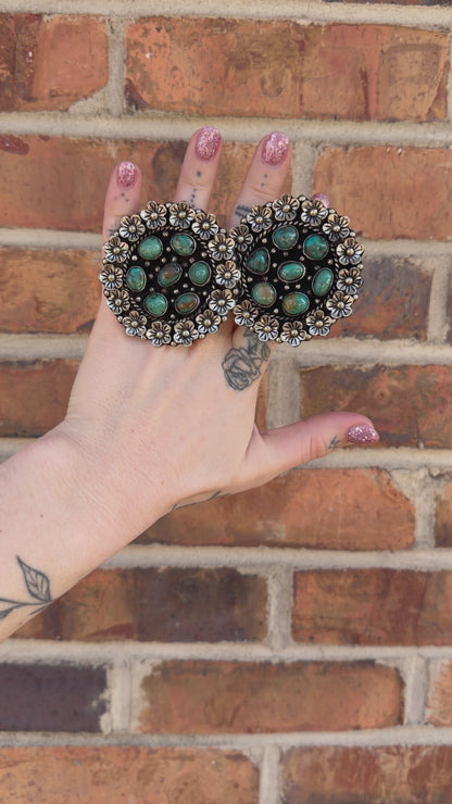 Turquoise Birds Nest Ring