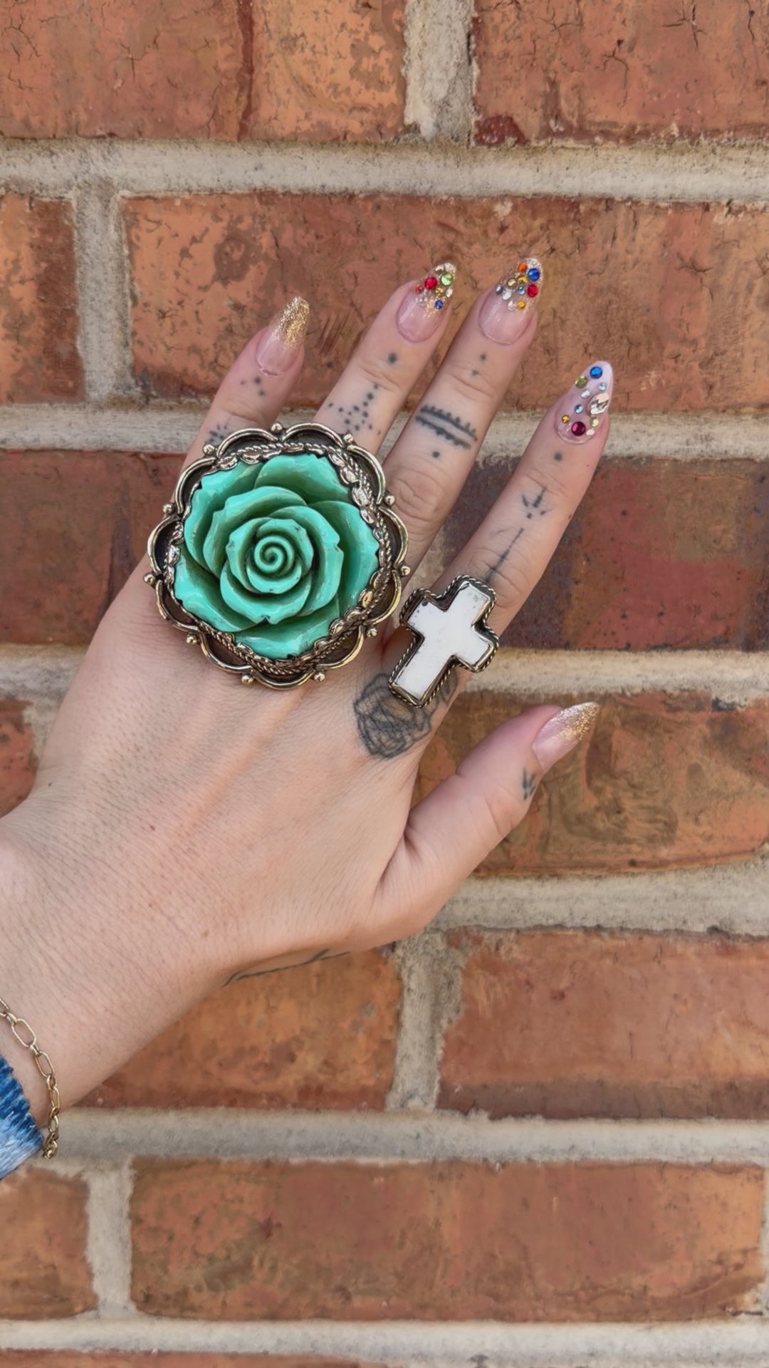 Small Cross Ring