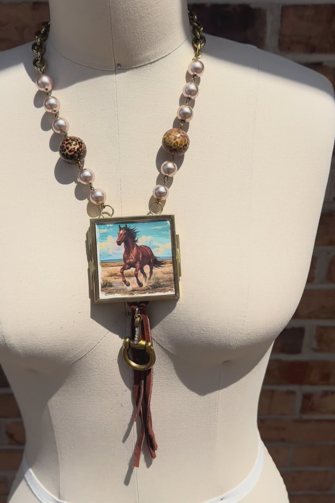 Running Wild and Free Necklace