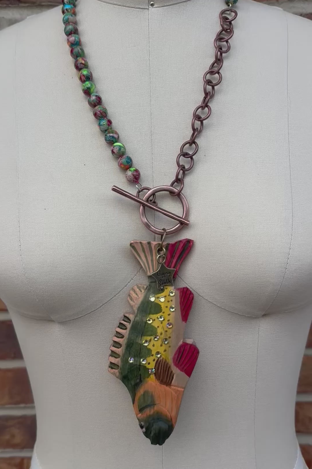 Here Fishy Fishy Necklace