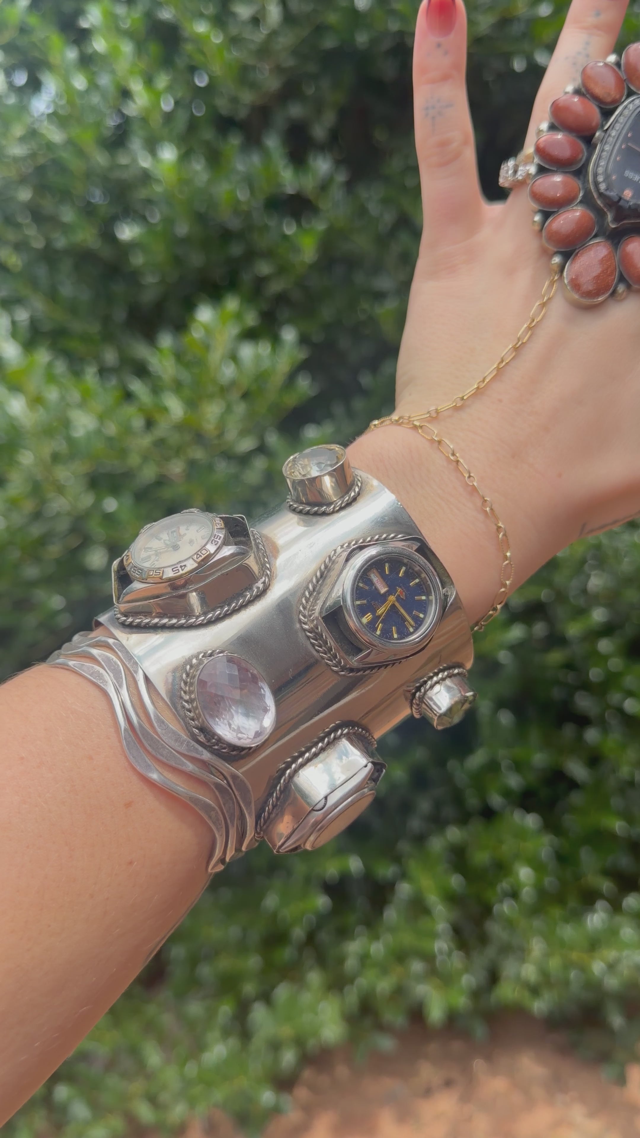 Sparkle in Her Eye Watch Ring