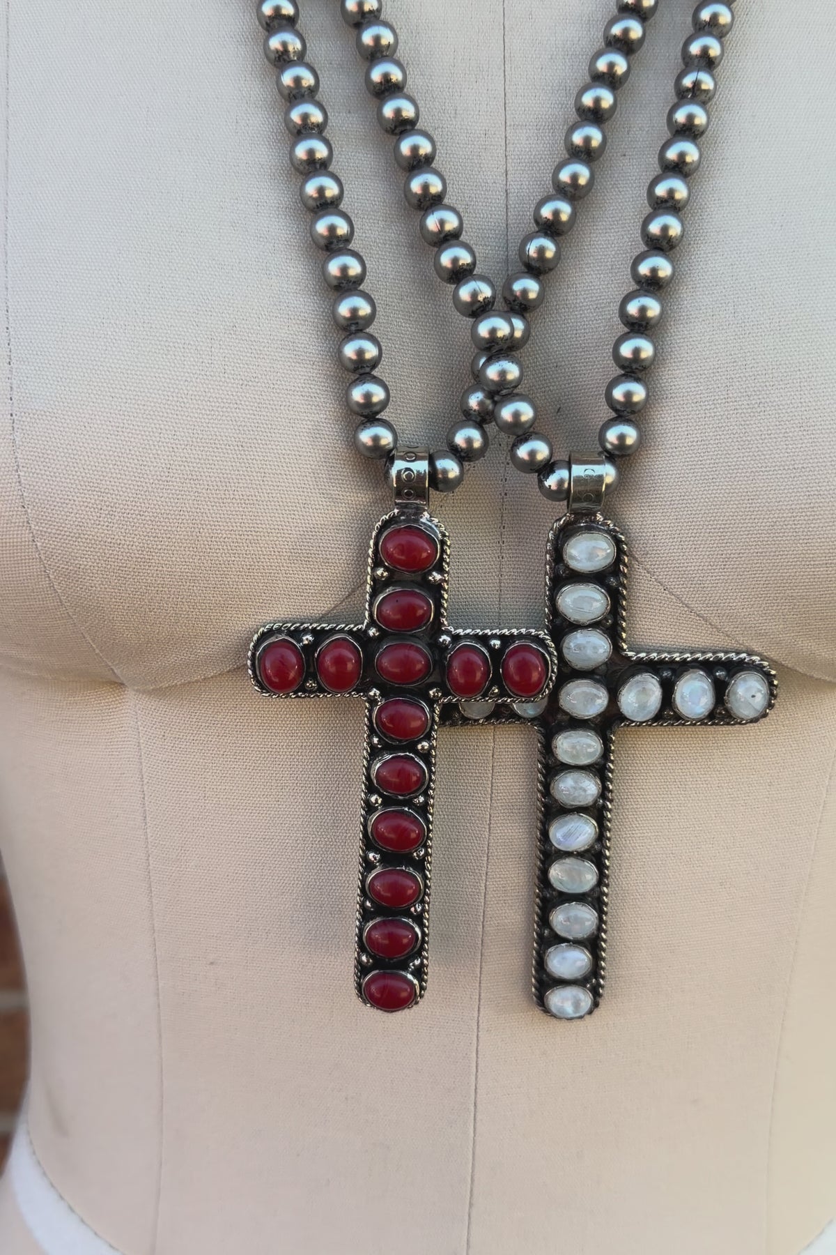 Cross Cross Necklace