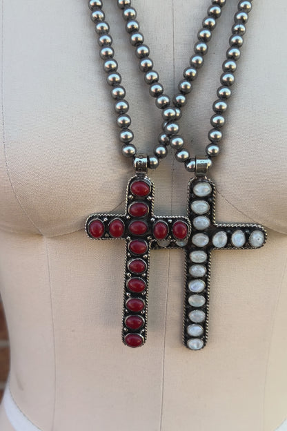 Cross Cross Necklace
