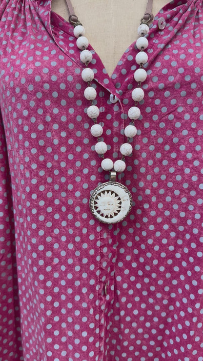 Sun Moon Adjusting Necklace