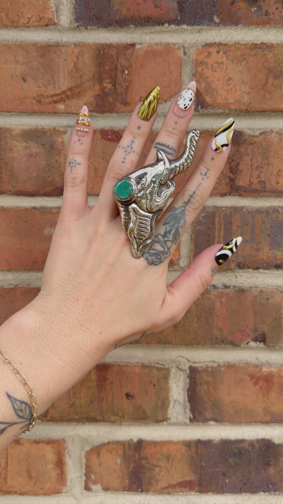 Elephant Head Ring