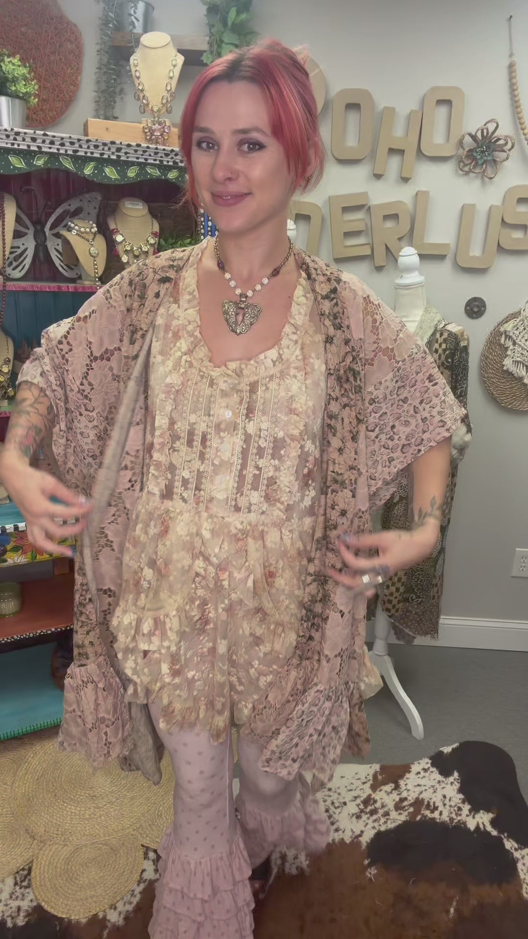 The Lace Love Letter Duster Kimono