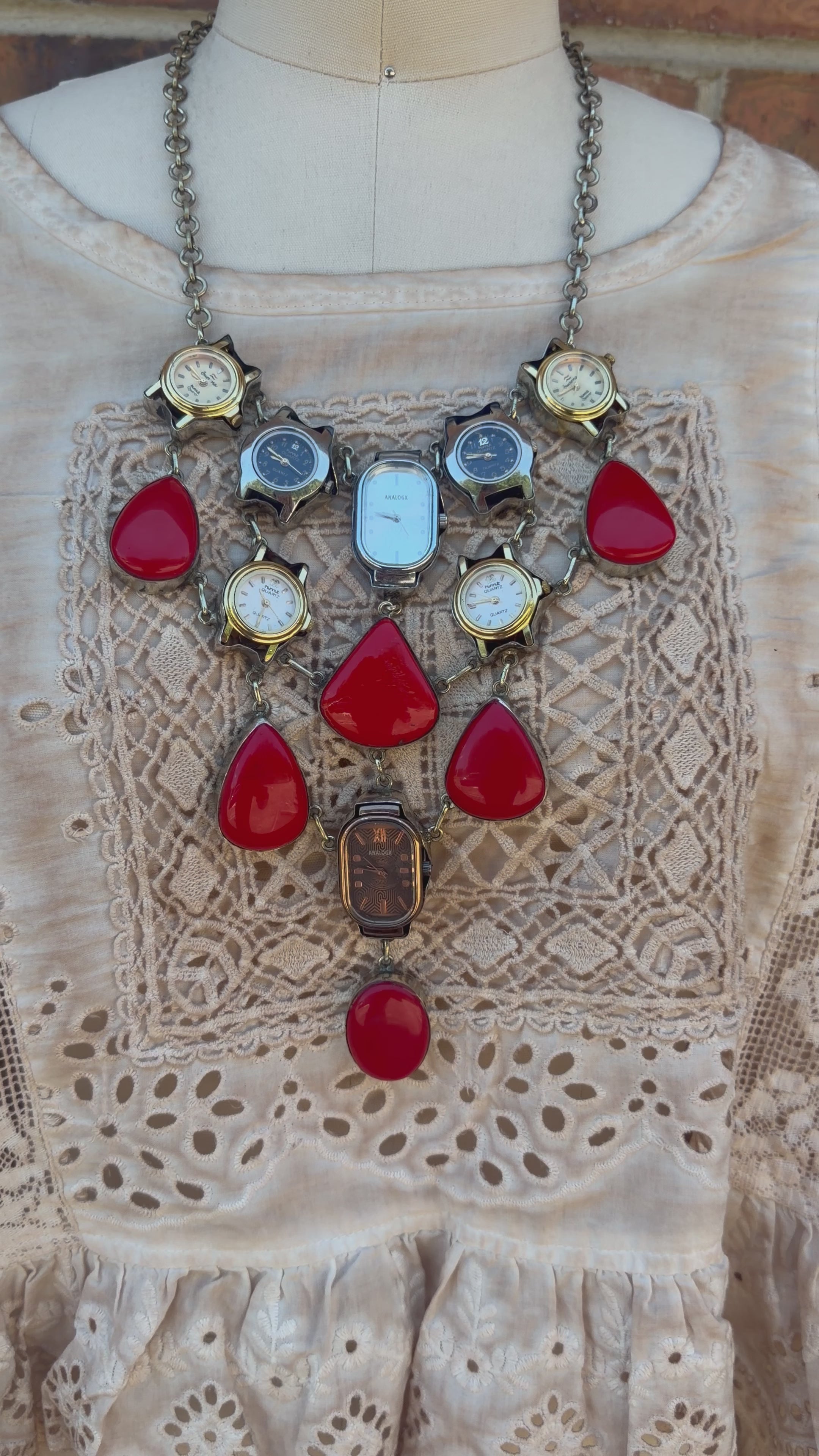 Late For an Important Date Necklace - Watch Clock Necklace