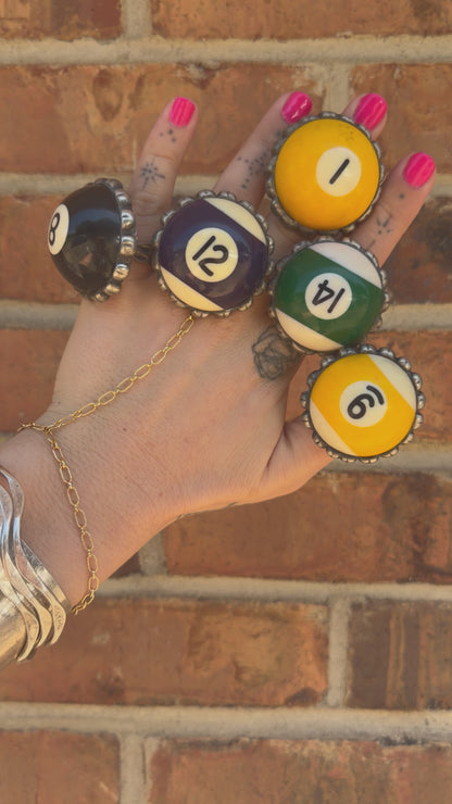 Pool Ball Rings - Medium