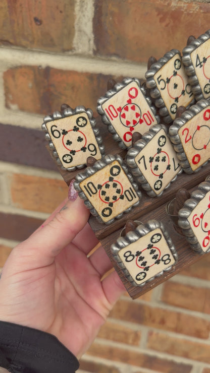 Playing Card Square Ring