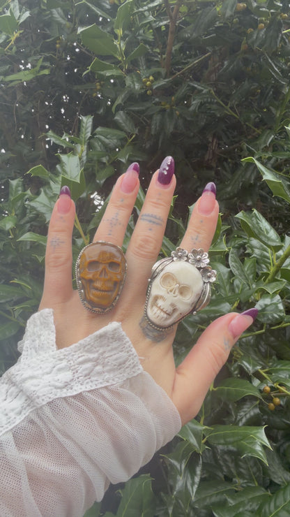 Skull Head Ring