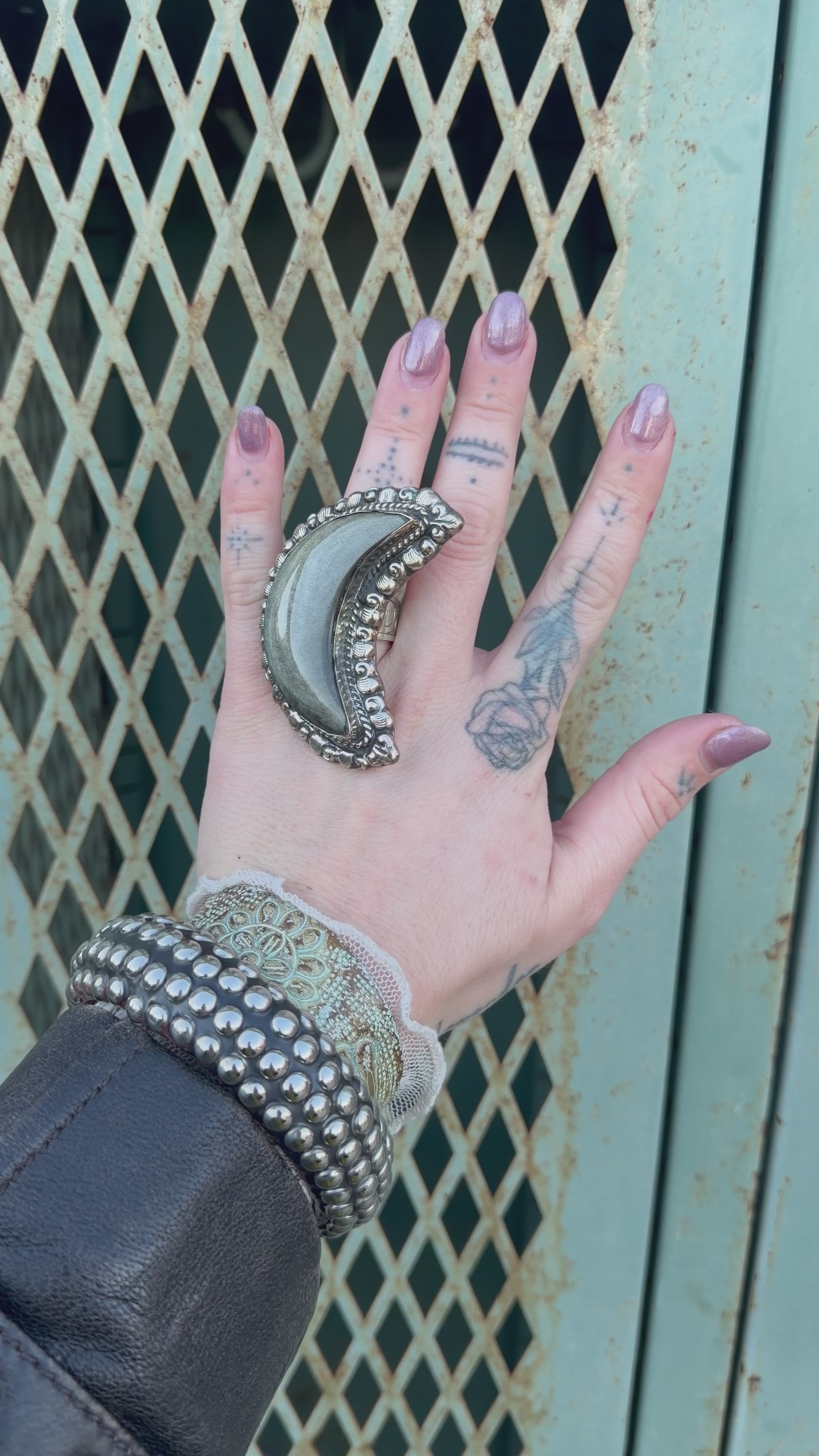 Stardust Moon Ring