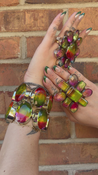 The Rainbow Statement Bracelet
