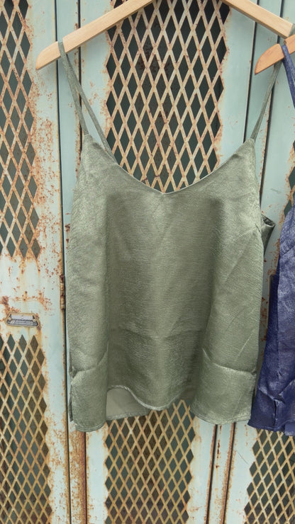 Final Sale - Shimmer Tank Top