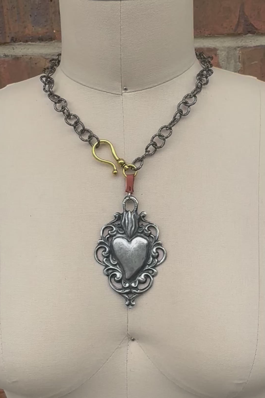 Knife through My Heart Necklace