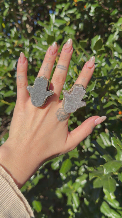 Rocky Road Hand Ring