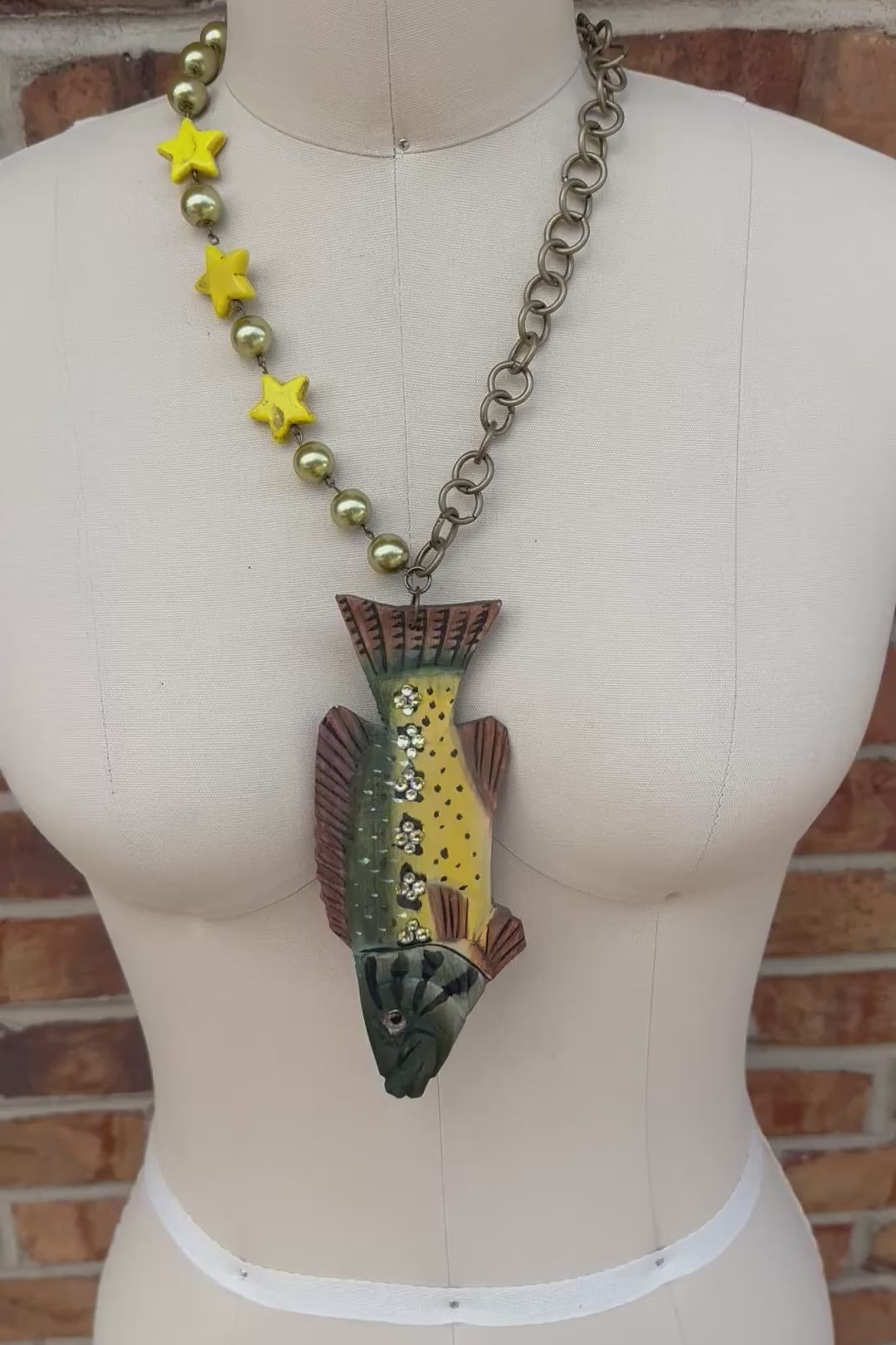 Star of The Sea Fish Necklace