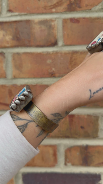 Diet Pepsi & Pepsi Domino Cuff Bracelet or Ring