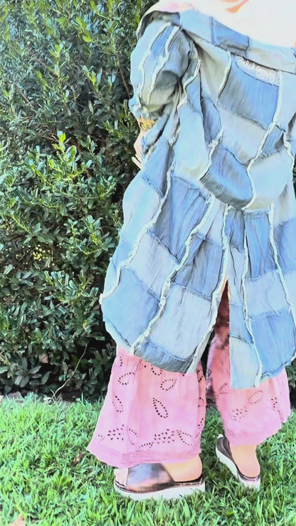 Patchwork Skies Delight Jacket in One Size