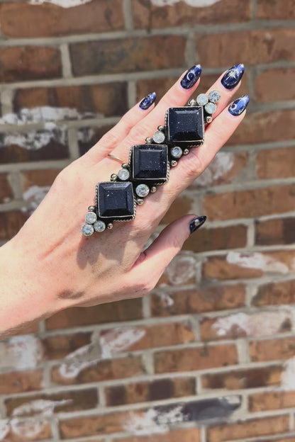 Starry Night Stacked Ring