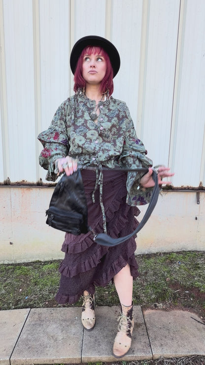 Whispering Hour Wrap Skirt