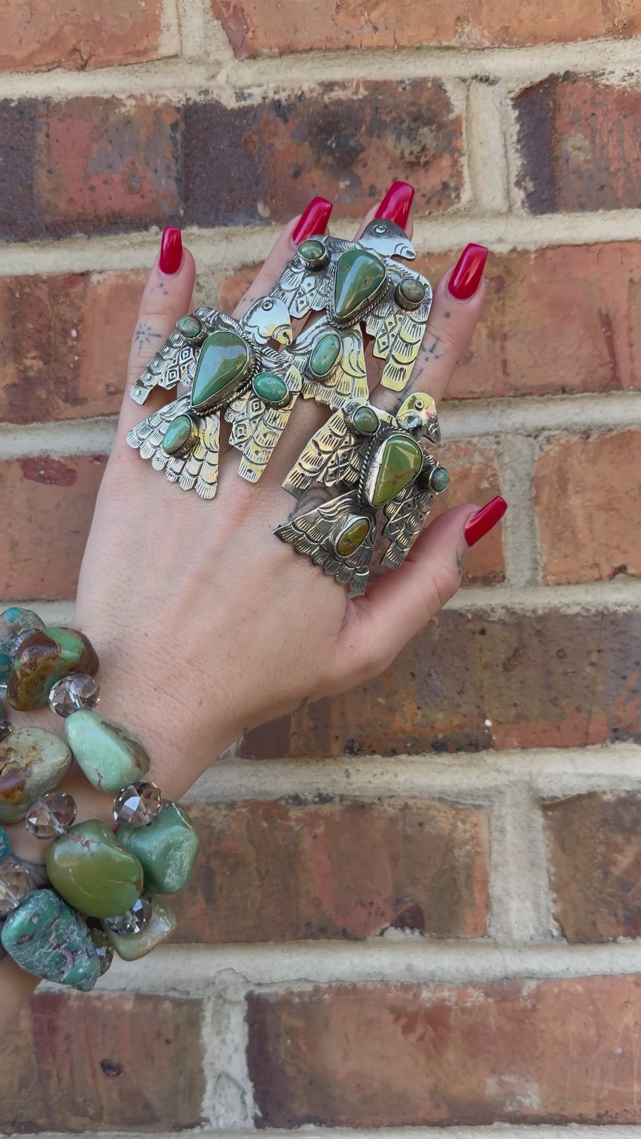 Free Bird Ring w/ Turquoise