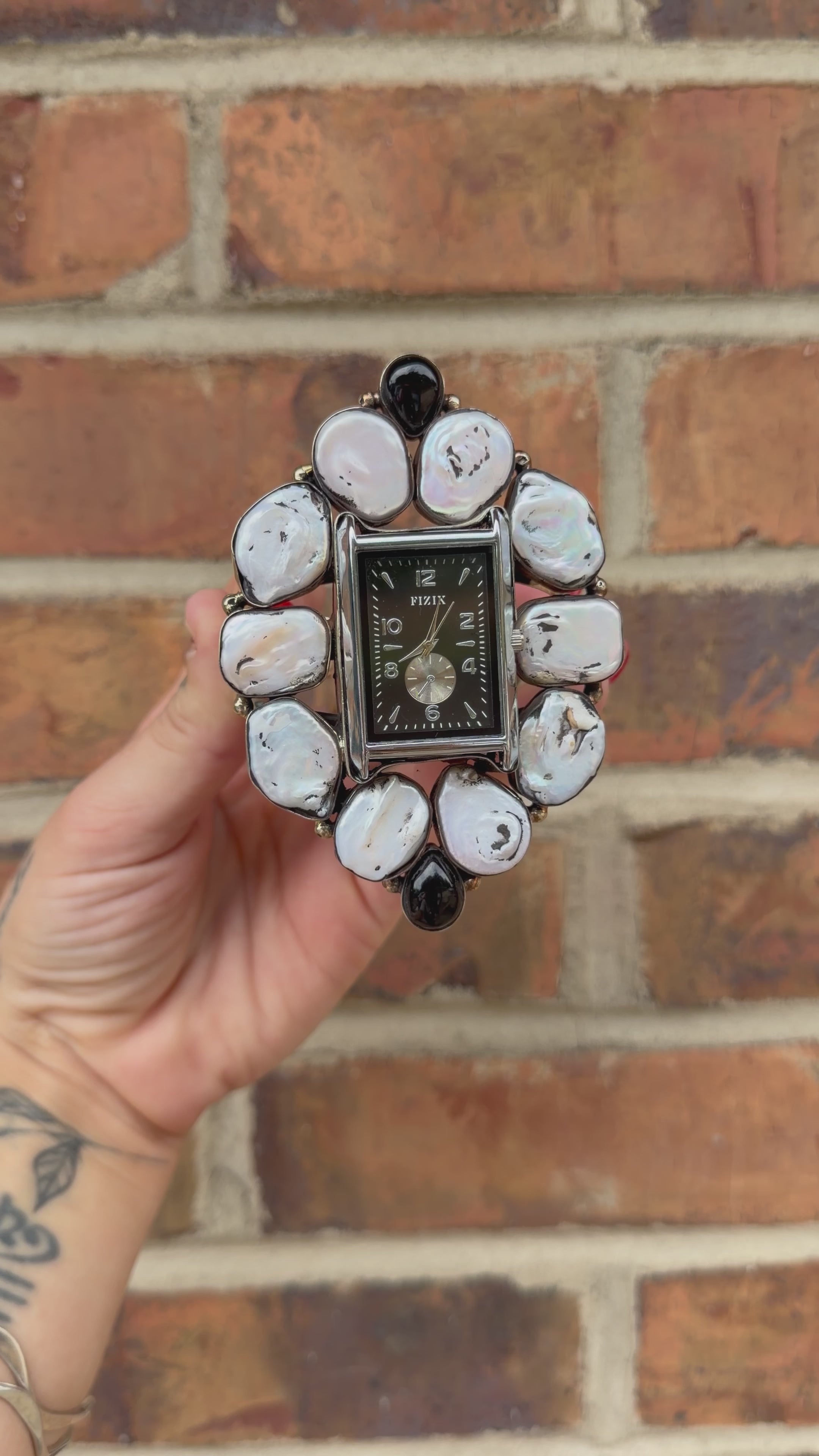 Fizix Pearl Watch Cuff