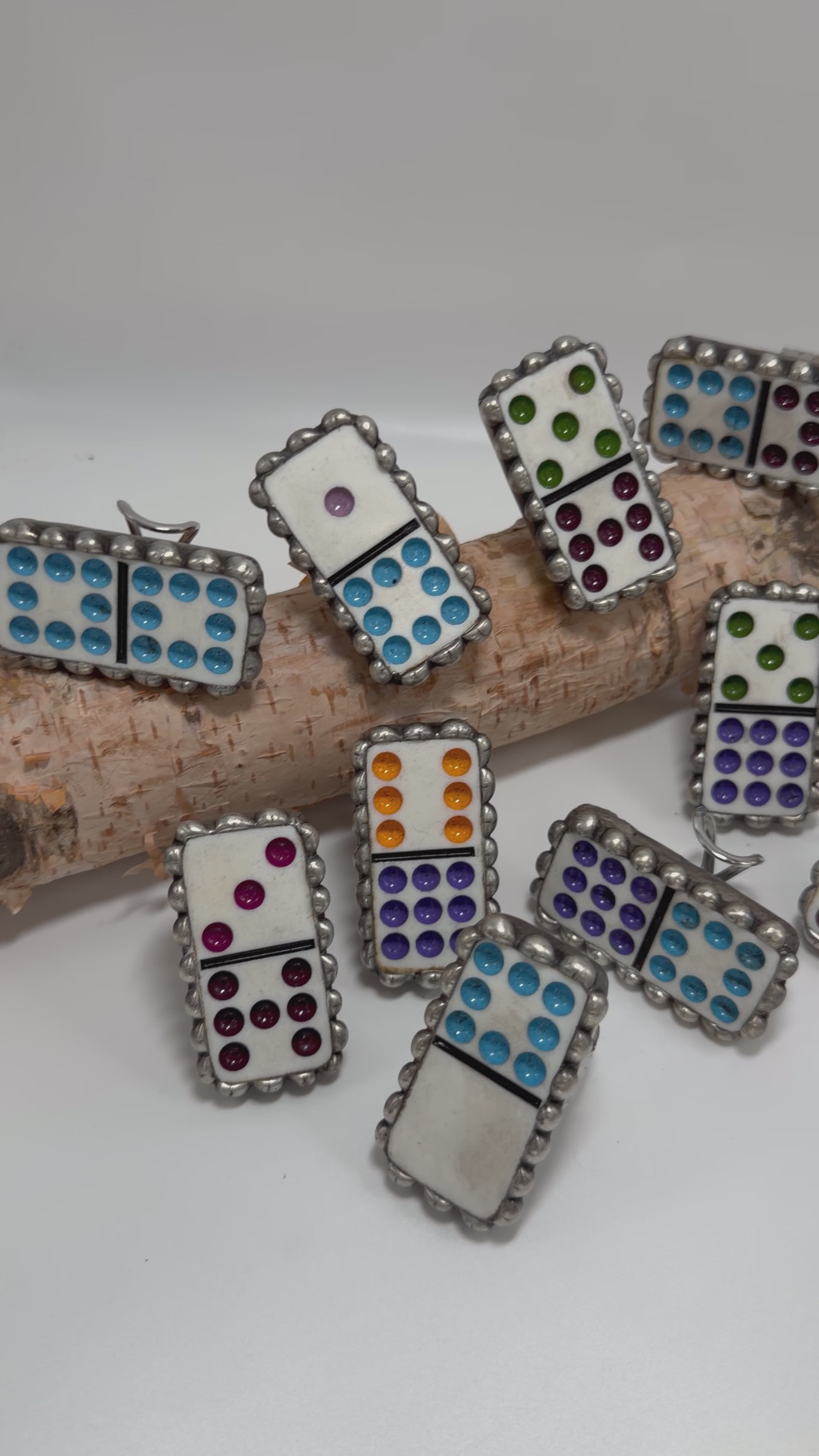 Colorful Domino Ring