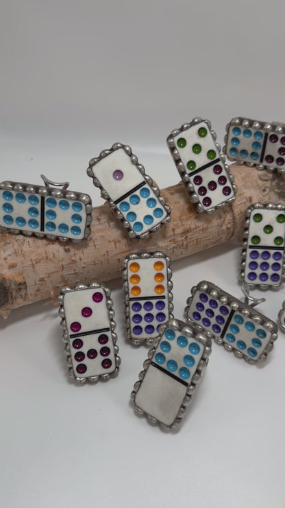 Colorful Domino Ring