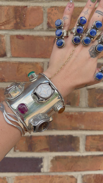 Clocking In 8 Piece Watch Cuff