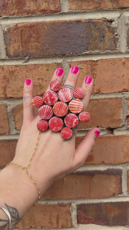 Star Girl Shell Ring