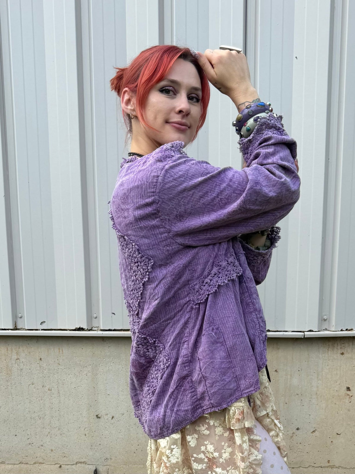 Purple Majesty Jacket - ivyandlavyboutique A Rare Bird Shop