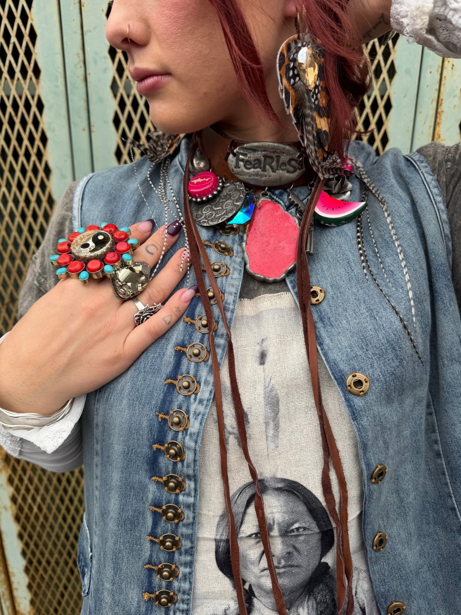 Pyrite Nugget Ring - ivyandlavyboutique ivyandlavyboutique