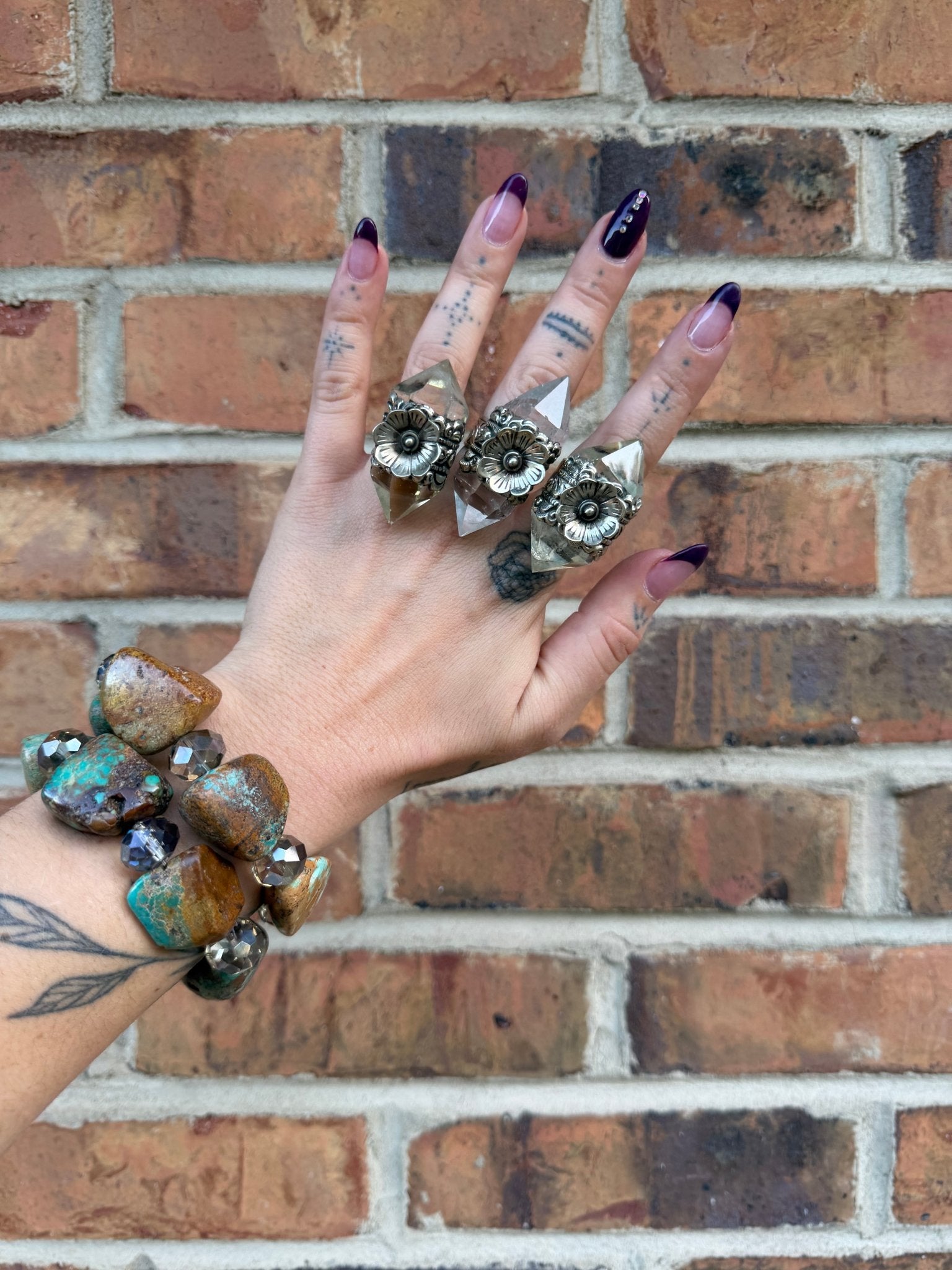 Quartz Point Ring - ivyandlavyboutique ivyandlavyboutique