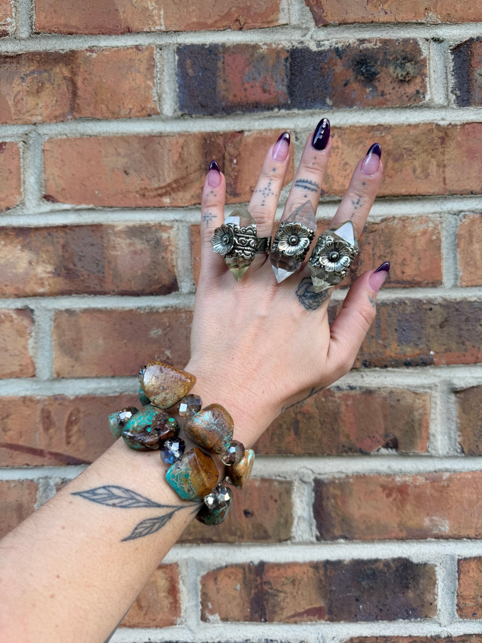 Quartz Point Ring - ivyandlavyboutique ivyandlavyboutique