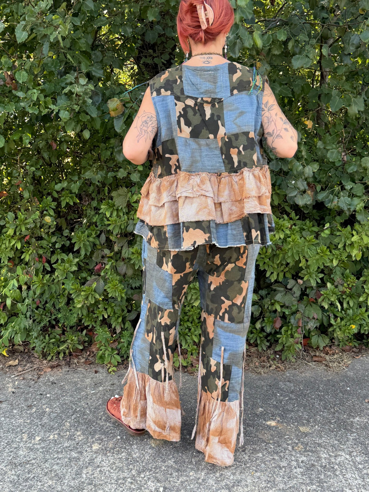 Rebel And Ruffles Vest - ivyandlavyboutique A Rare Bird Shop