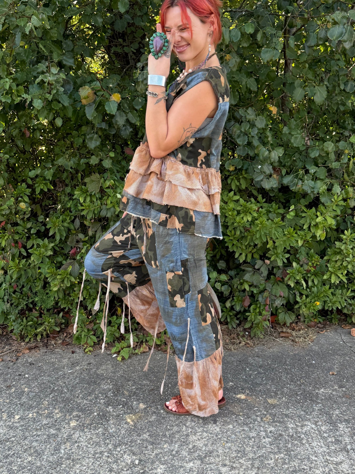 Rebel And Ruffles Vest - ivyandlavyboutique A Rare Bird Shop