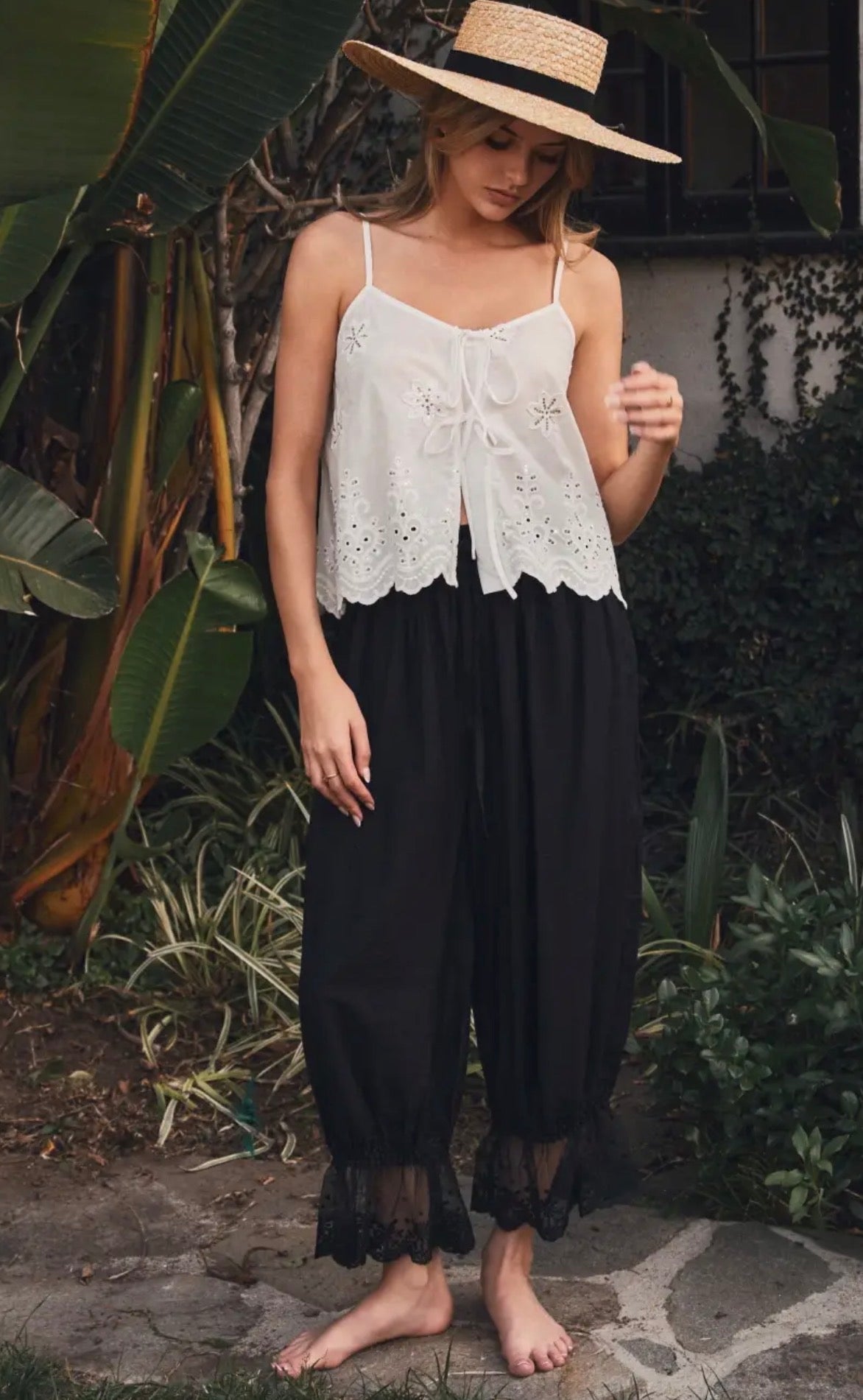 Relaxed Bloomer Pants - ivyandlavyboutique Oddi