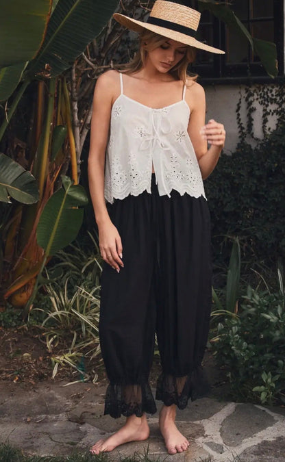 Relaxed Bloomer Pants - ivyandlavyboutique Oddi
