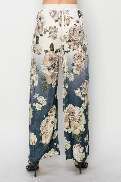 Relaxed Lace Patchwork Pants With Elastic Drawstring - ivyandlavyboutique Origami Apparel ~ Lace and Crochet inspired