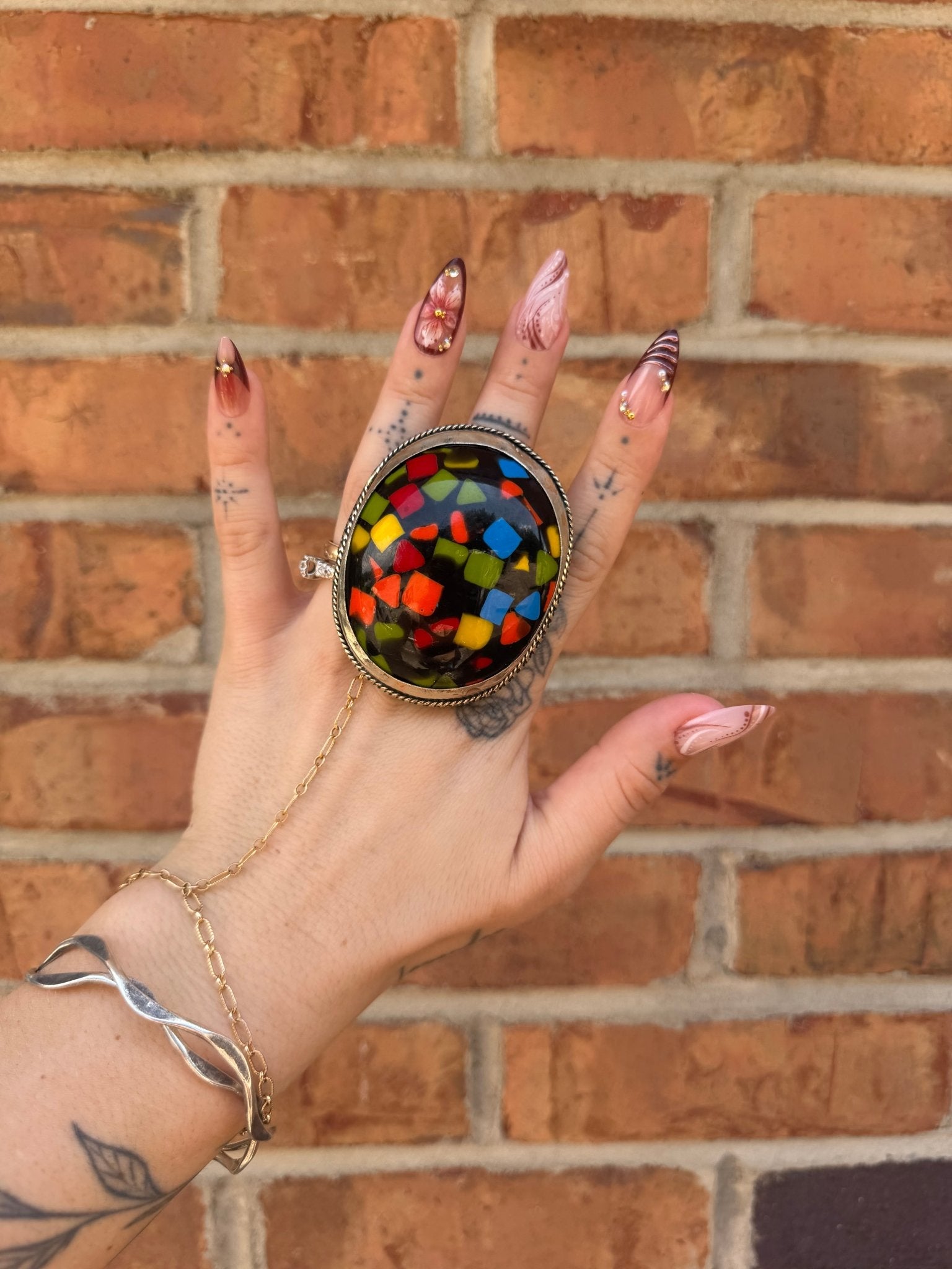 Retro Gum Dome Ring - ivyandlavyboutique ivyandlavyboutique