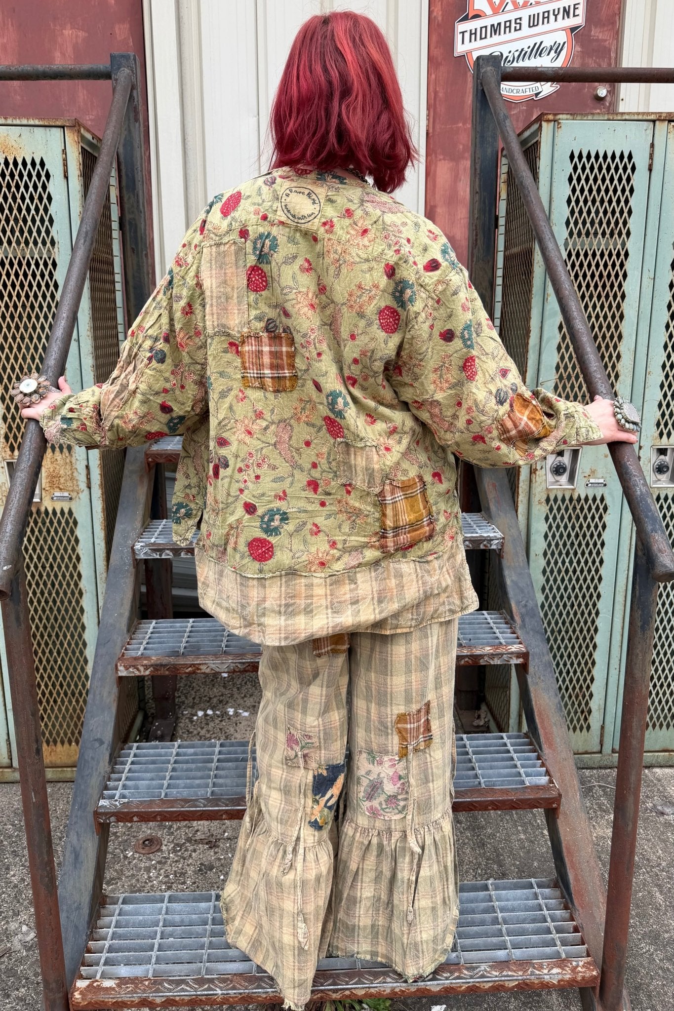 Reversible Strawberry Fields Jacket - ivyandlavyboutique A Rare Bird Shop