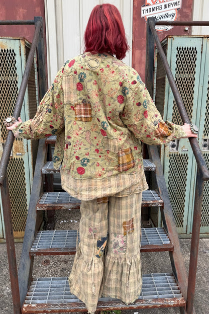 Reversible Strawberry Fields Jacket - ivyandlavyboutique A Rare Bird Shop