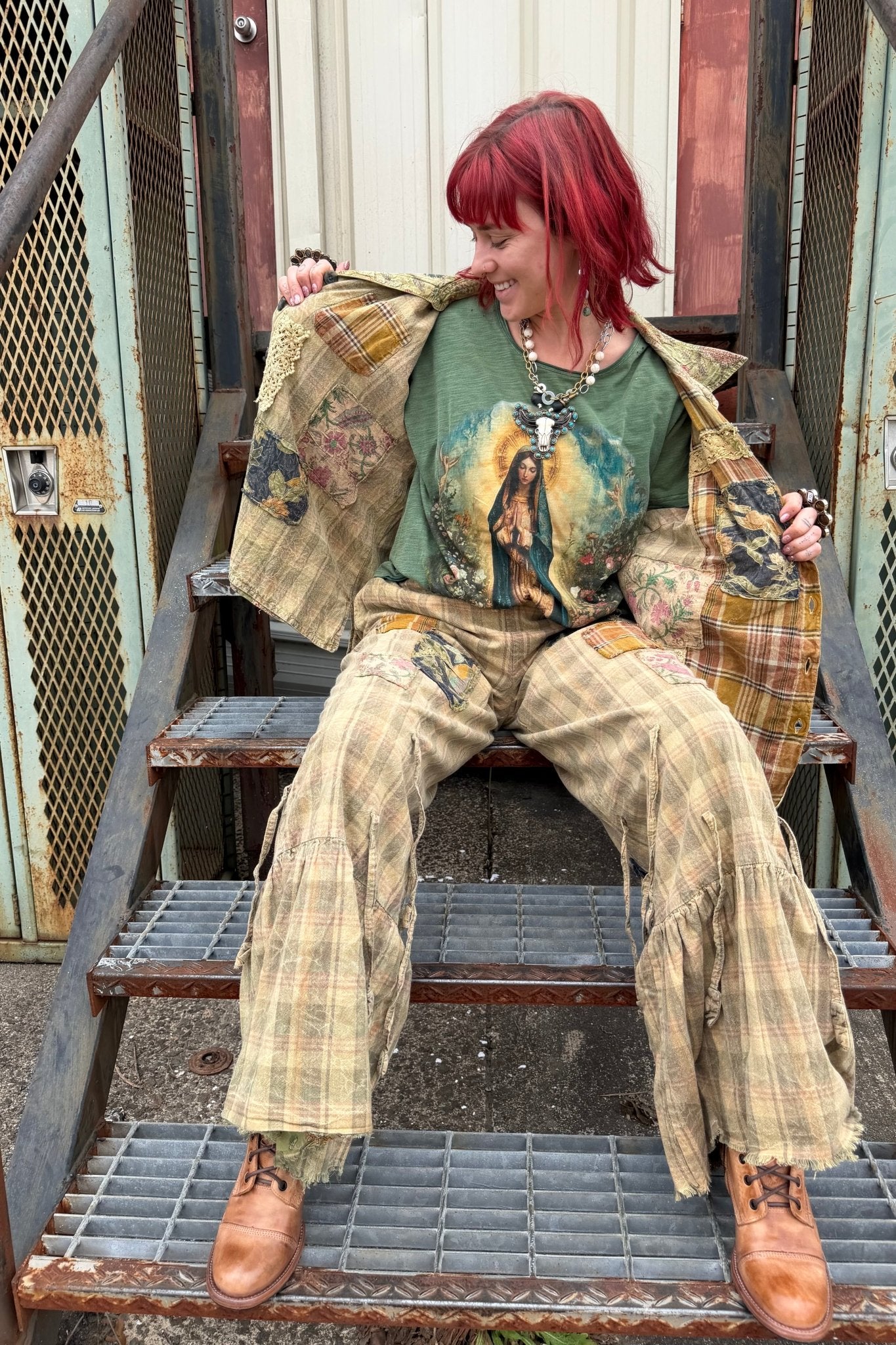 Reversible Strawberry Fields Jacket - ivyandlavyboutique A Rare Bird Shop