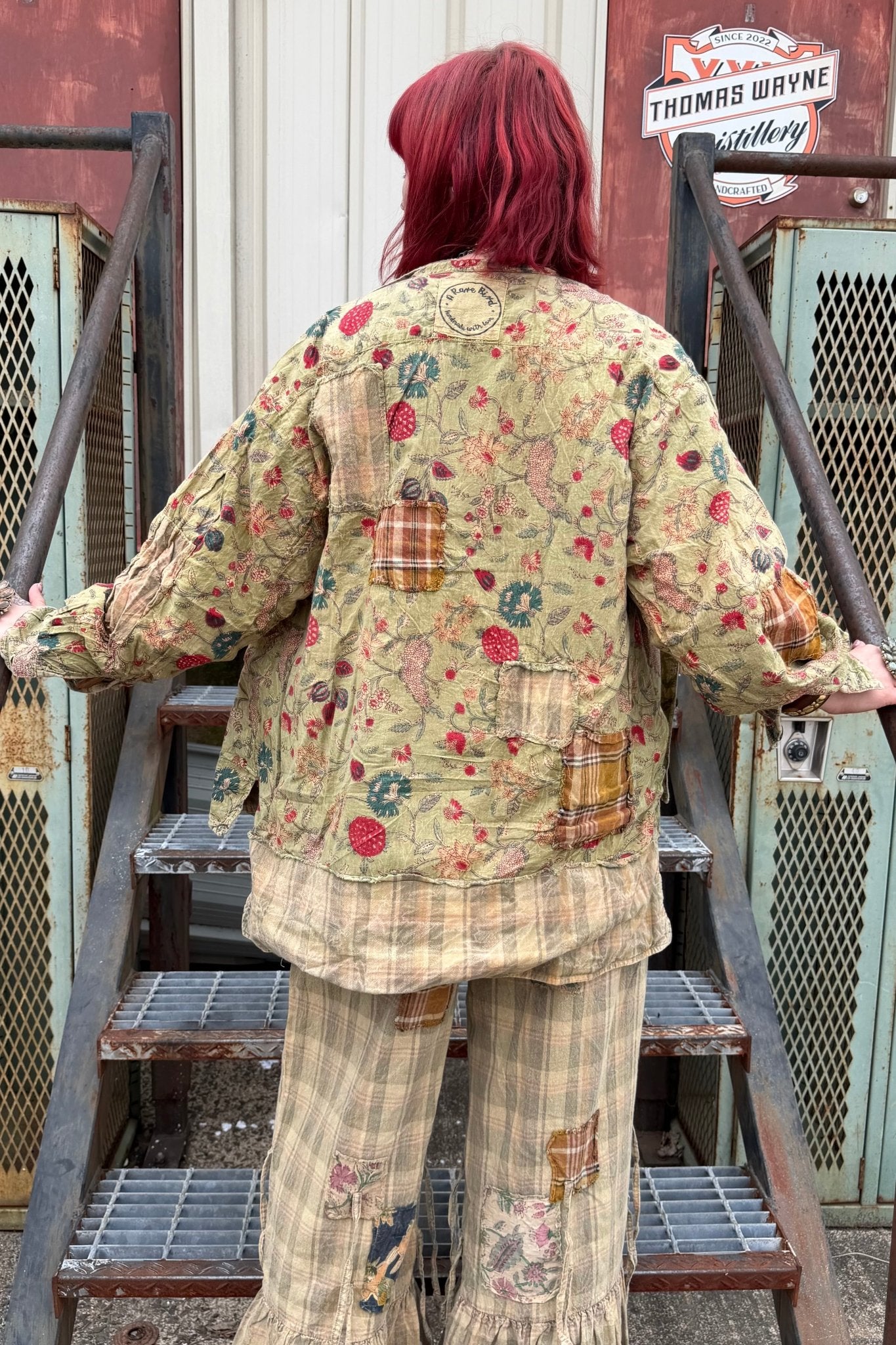 Reversible Strawberry Fields Jacket - ivyandlavyboutique A Rare Bird Shop