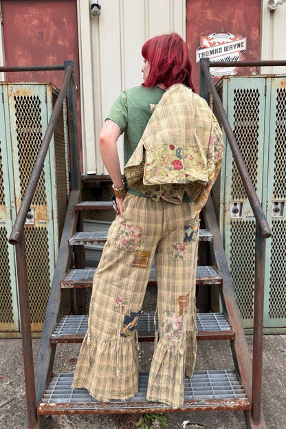Reversible Strawberry Fields Pant - ivyandlavyboutique A Rare Bird Shop