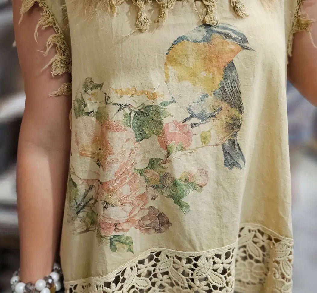 Robin Delight Tank - ivyandlavyboutique A Rare Bird Shop