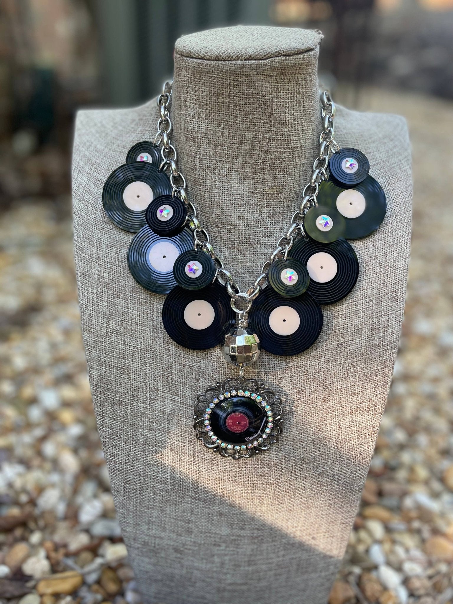 Rock n Roll Charm Necklace - ivyandlavyboutique Gypsy South