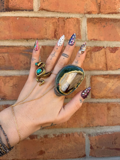 Rocky Road Ring - Boho Wanderlust Boutique ivyandlavyboutique