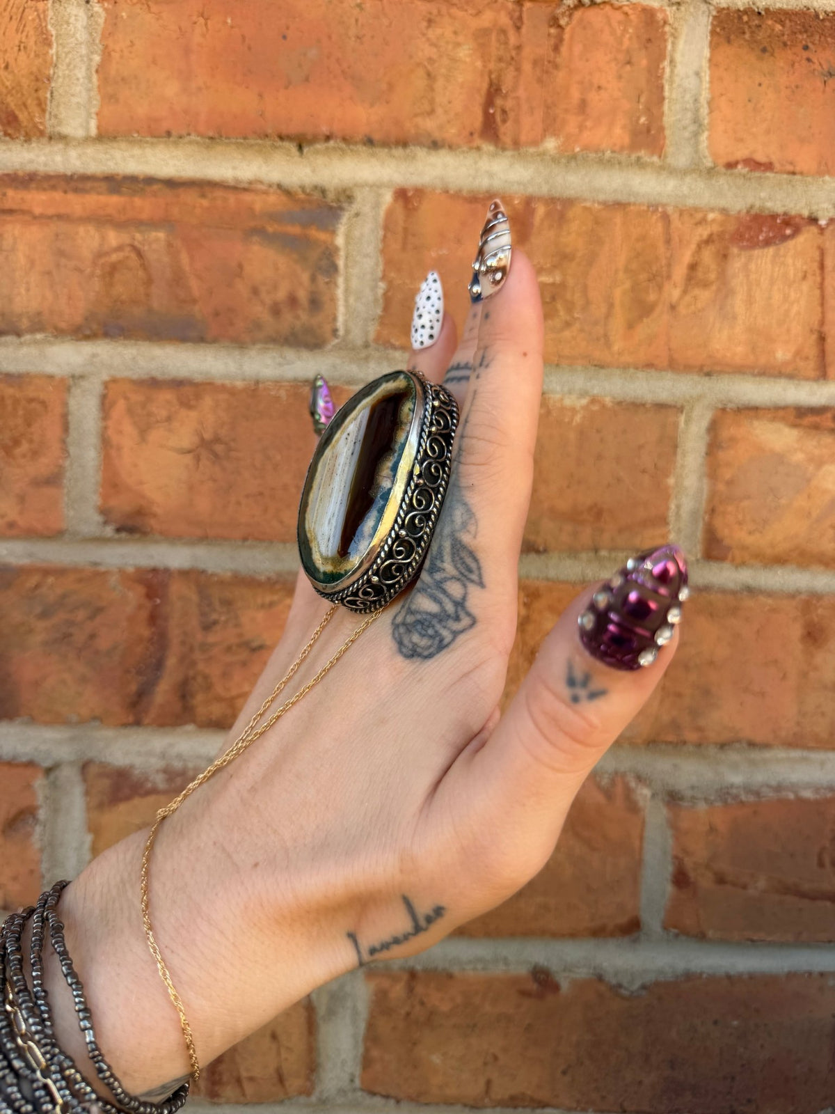 Rocky Road Ring - Boho Wanderlust Boutique ivyandlavyboutique