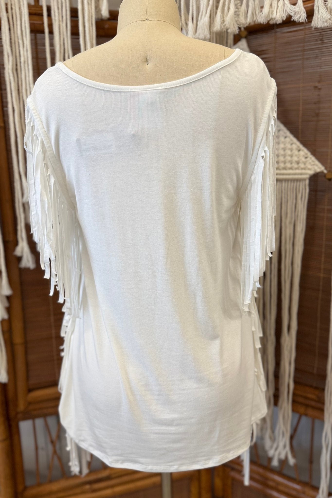 Rodeo Fringe T Shirt - ivyandlavyboutique Vocal